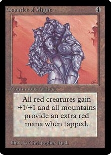 Gauntlet of Might Keeper Custom Cards